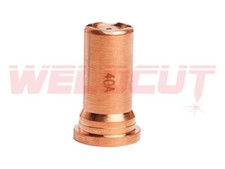5x D&uuml;se 40A Nr. W000278448 f&uuml;r OERLIKON-Plasmabrenner PT-100 (NACHBAU)