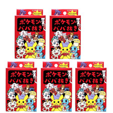 Pokemon Japanese Limited Babanuki Old Maid Playing Card Deck Set of 5 IN STOCK