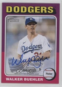2024 Topps Heritage High Number Real One Auto Walker Buehler #ROA-WB Auto