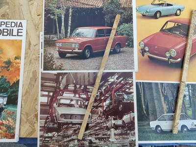 Abdeckungen Fiat Enzyklopädie Auto 1967, 25 x 30 cm, Preis je