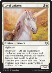 Loyal Unicorn #4 Commander 2018