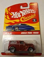 2005 Hot Wheels "CLASSICS" Series 2 - ANGLIA PANEL TRUCK #8 of 30 (Red)