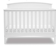 Delta 4-In-1 Convertible Baby Crib, White