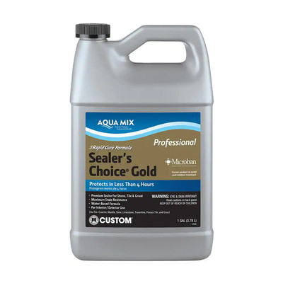 Aqua Mix Sealer'S Choice Gold 4 Qt. Penetrating Sealer for Tile, Concrete, Porce