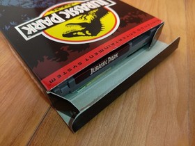Nr MINTY BOX CIB Jurassic Park complete in nintendo nes clean lot w/ Poster nice