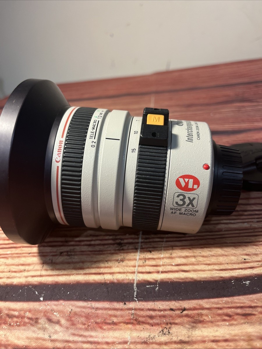Canon CL 5-15mm f/1.6-2.6 VL 3X AF Macro Zoom Lens | eBay