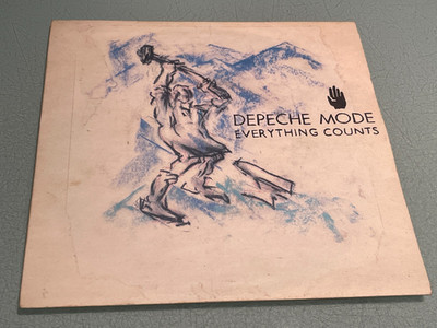 Depeche Mode - Everything Counts - Work Hard - Vinyl Record 7'' Single  1983 Mute