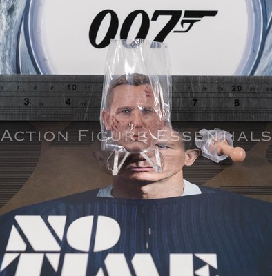 Hot Toys James Bond 007 Head Sculpt PERS 1/6 Scale MMS804 NTTD Daniel Craig