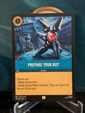 Disney Lorcana TCG - Azurite Sea: Prepare Your Bot (165/204) - Uncommon Non Foil