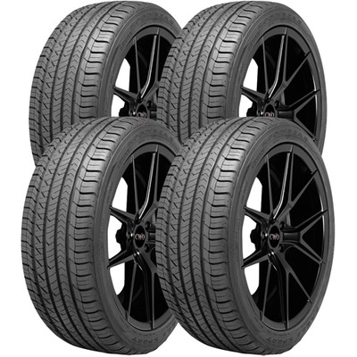 (QTY 4) 215/55R17 Goodyear Eagle Sport TZ 94V SL Black Wall Tires