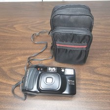 Fuji Discovery 185 Zoom Point  Shoot Film 35mm Auto Focus Tested Works w/Bag