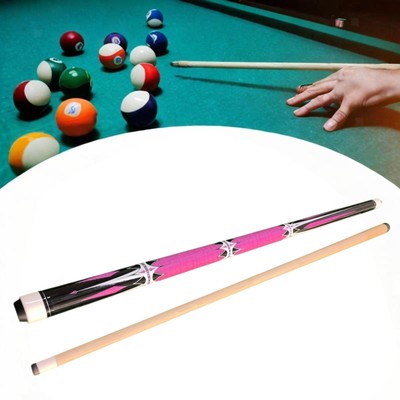 Billiard Pool Cue Stick 1/2 Teilen Sie einfach robuste 145 cm mit 13 mm Tipp