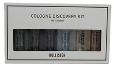 Hollister Cologne Discovery Sampler Set 6 Ocean Break Beach Bonfire .08oz ea New