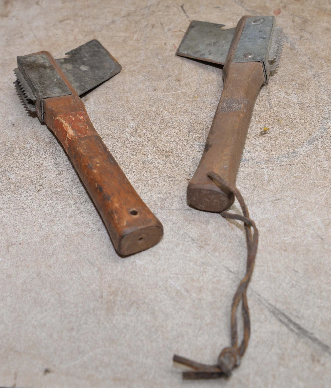 2 vintage barbeque grill multi cleaver meat tenderizer collectible kitchen tool