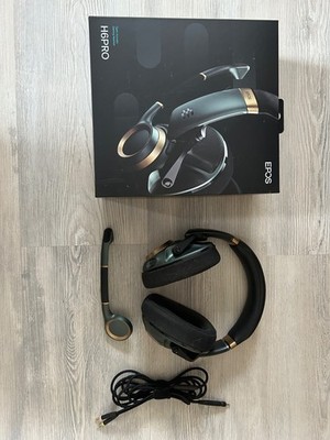 EPOS H6PRO Open Offene Akustik Gaming Headset Kopfhörer Schwarz 