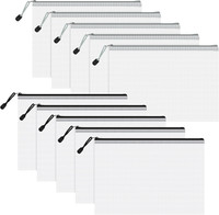 Dokumententasche Mit ReißVerschluss A4 Mesh Zip Bag Wasserdichte Document Case F