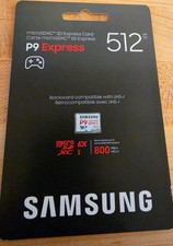 SAMSUNG P9 Express 512GB microSDXC SD Express Card - 800 MB/s MB-MK512T