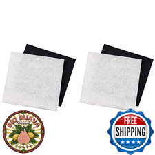 2 Pondmaster 1000/2000 Carbon Coarse Poly Pad Replacement Filters 12202