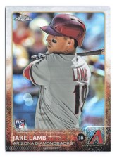 2015 Topps Chrome Baseball Refractor #148 Jake Lamb Arizona Diamondbacks