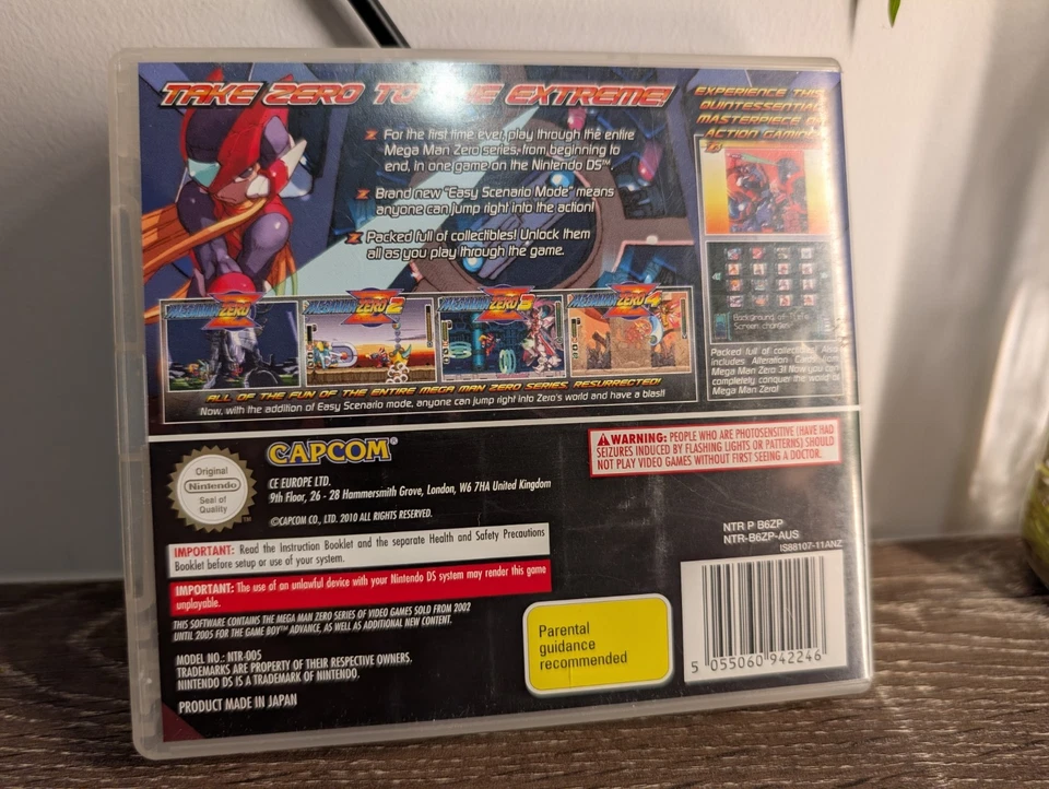 Mega Man Zero Collection Nintendo DS PAL CIB Very Good Capcom Action Platformer - Image 2 of 4