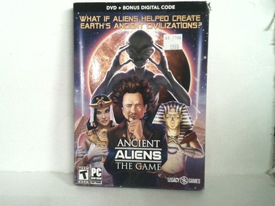 Ancient Aliens The Game PC DVD  Sealed Action Mystery A Look into Aliens Game