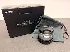 FUJIFILM WCL-X100 II Wide Conversion Lens Silver