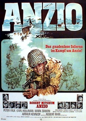 Robert Mitchum in ANZIO Originalplakat EA von 1967