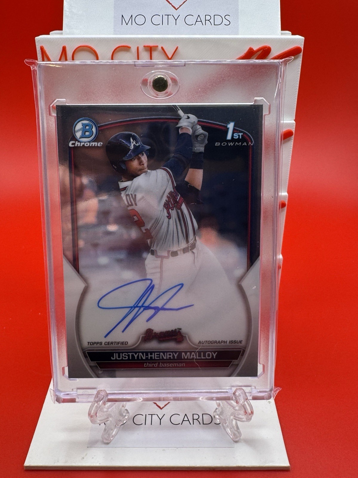 2023 Bowman Chrome Prospect Auto Autograph 1st Justyn-Henry Malloy #CPA-JMA RC