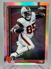 2025 Topps Chrome Lightboard David Njoku
