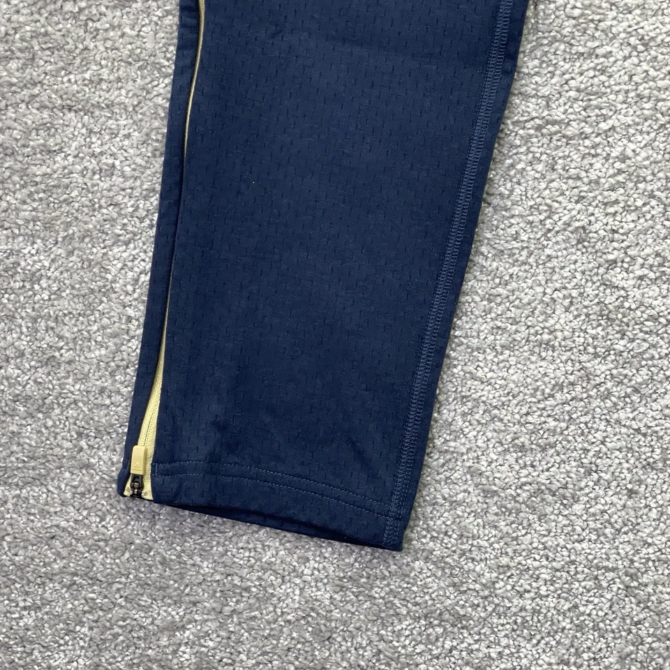Akron Zips Pants Mens Small Adidas Squad Track Pant Collegiate Navy Blue CY9636 - Image 3 of 4