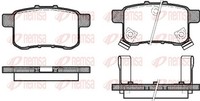 Remsa Bremsbelagsatz Scheibenbremse 1332.02 FüR Honda Accord CU 8 Tourer CW CU1