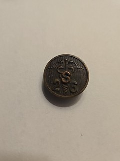 26th Medical Sanitation Train Collar Disk "SB" (Pre WW1)