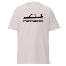 For Alto Works RSR 1991-1994 Fans Car Graphic T-Shirt Birthday Gift Racing Tee