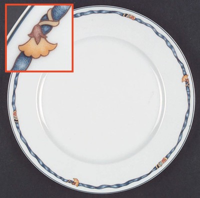 Bernardaud Ruban Bleu Dinner Plate 933077