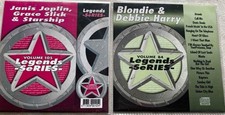 2 CDG LEGENDS KARAOKE DISCS 1970'S-1980'S BLONDIE,JANIS JOPLIN,STARSHIP ROCK