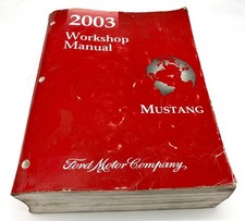 2003 Ford Mustang Shop Manual