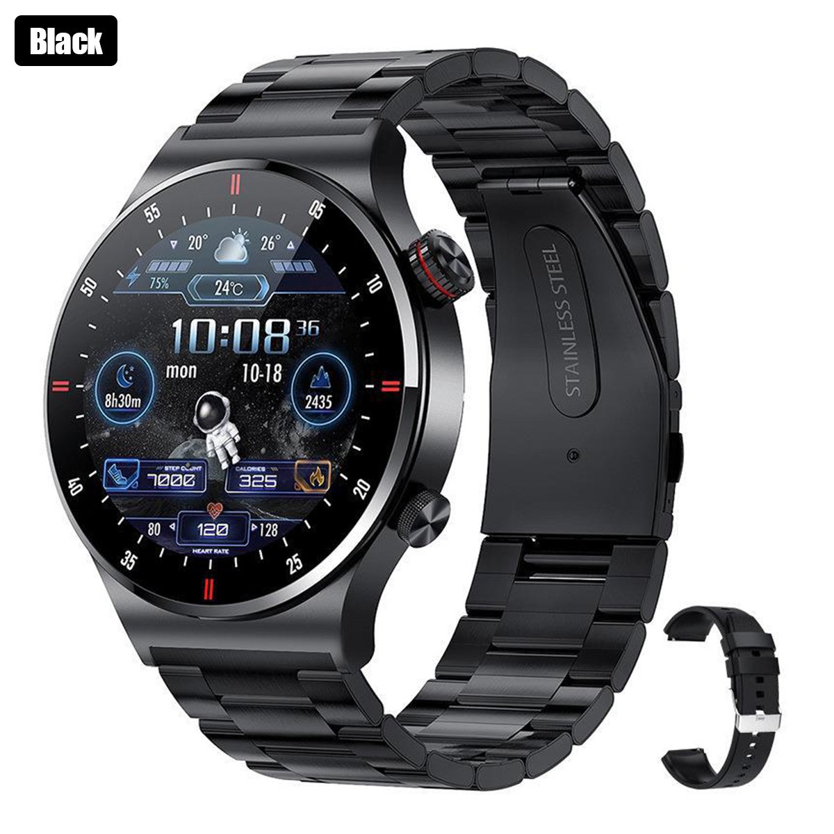 Black+BlackSteel Strip