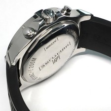 BREITLING Colt Chronograph A13388 White Gray SS Rubber Men's Watch Used 2