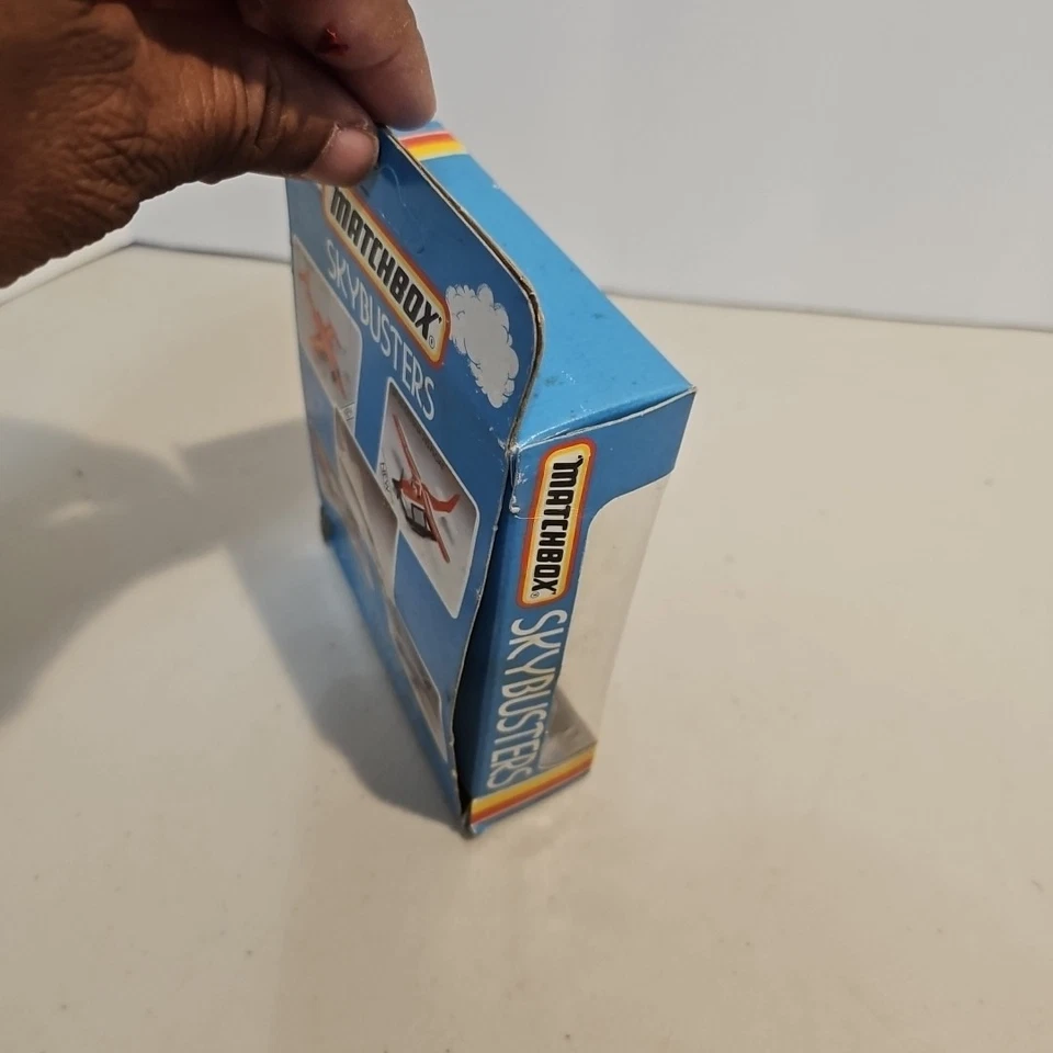 MATCHBOX SKYBUSTERS SB18 WILD WIND STUNT PLANE 1981 Vintage  - Image 3 of 4