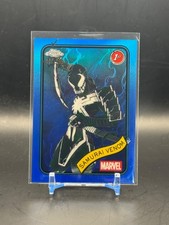 2025 Topps Chrome Marvel SAMURAI VENOM #127 Blue Refractor (117) /299 RAW