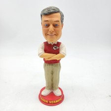 Coach Dick Vermeil Bobblehead Kansas City Chiefs NFL Legends Of The Field Rare
