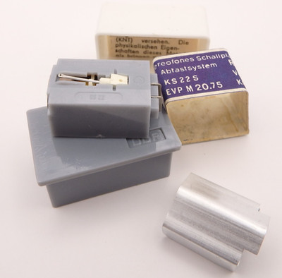 Original Tonabnehmer System VEB KS 22 S - neue Nadel / RFT / DDR - NOS - geprüft