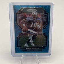 2021 Panini Prizm - Vince Young #9 No Huddle Blue Prizm /79