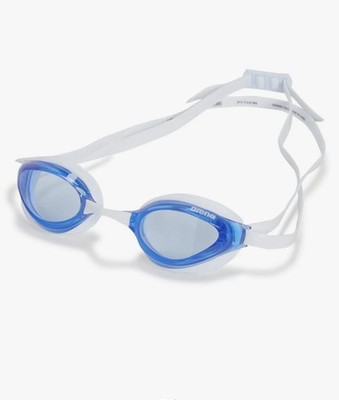 Arena Python Swim Goggles (clear blue/white colorway) New Without Tags