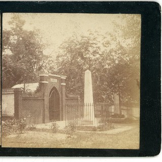 Tomb of Washington Mount Vernon VA Alexander Gardner Stereoview