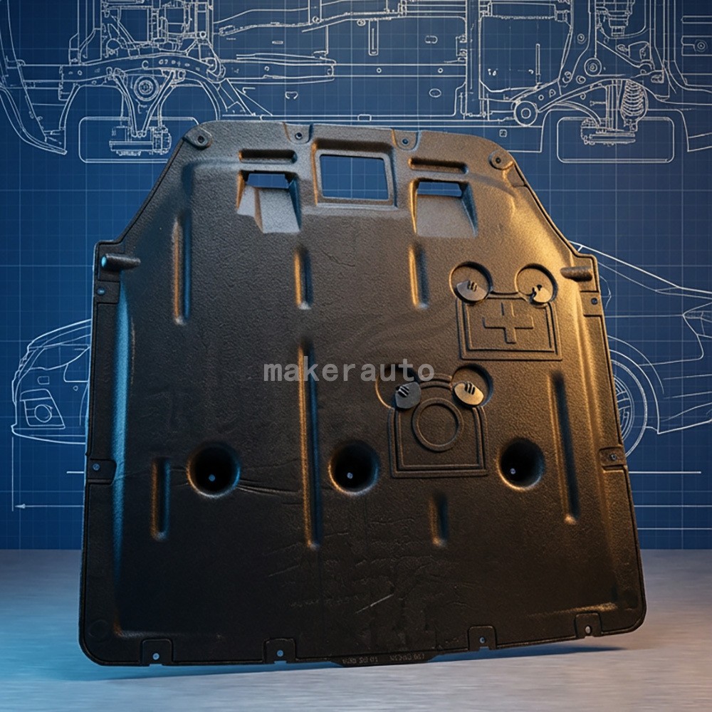 Under Engine Cover Shield Black 51757343141 Fit 2014-2020 Mini