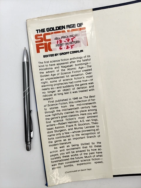 The Golden Age Of Science Fiction by "Edgar Allan Poe Isaac Asimov" - Image 2 of 4