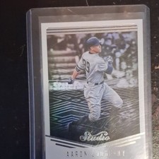 Panini 2018 Chronicles Studio Aaron Judge New York Yankees #18 Insert Card
