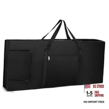 61-Note Keyboard Gig Bag, Soft Piano Case Padded with 6mm 61 Note Keyboard