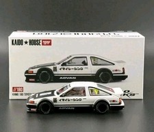 Kaido⭐House - Mini GT - Toyota AE86 Sprinter Trueno (White) - KaidoStreet V1